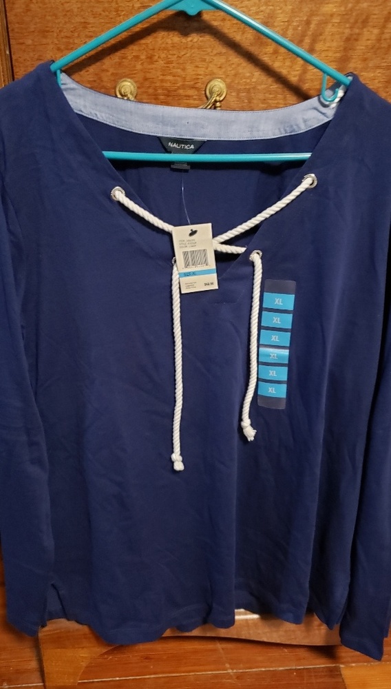 Nautica Women's Long Sleeve Shirt